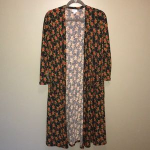 LuLaRoe Small Floral Sarah Duster